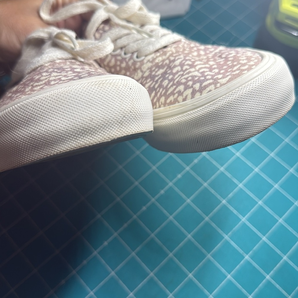 Vans Eco Theory UltraCush Dusty Pink Animal/Etherea Print Skate Shoes Size 9.5 - Picture 10 of 13